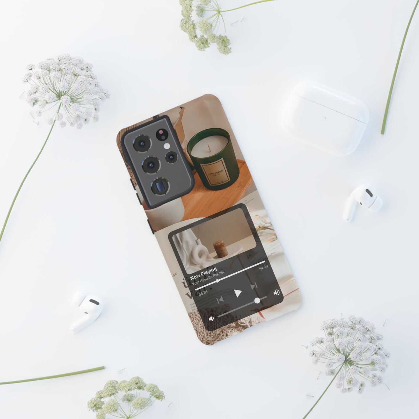Stylish Phone Case for Music Lovers, Tough Cases, Customizable, Gifts for Her, Tech Accessories, Everyday Style