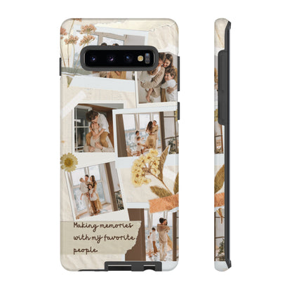 Phone Case - Photo Collage, Making Memories with My Favorite People, Custom Design, Gift for Friends and Family