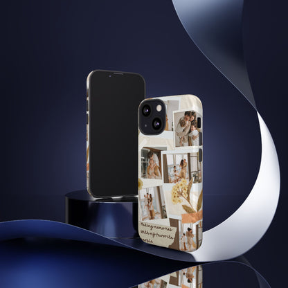 Phone Case - Photo Collage, Making Memories with My Favorite People, Custom Design, Gift for Friends and Family