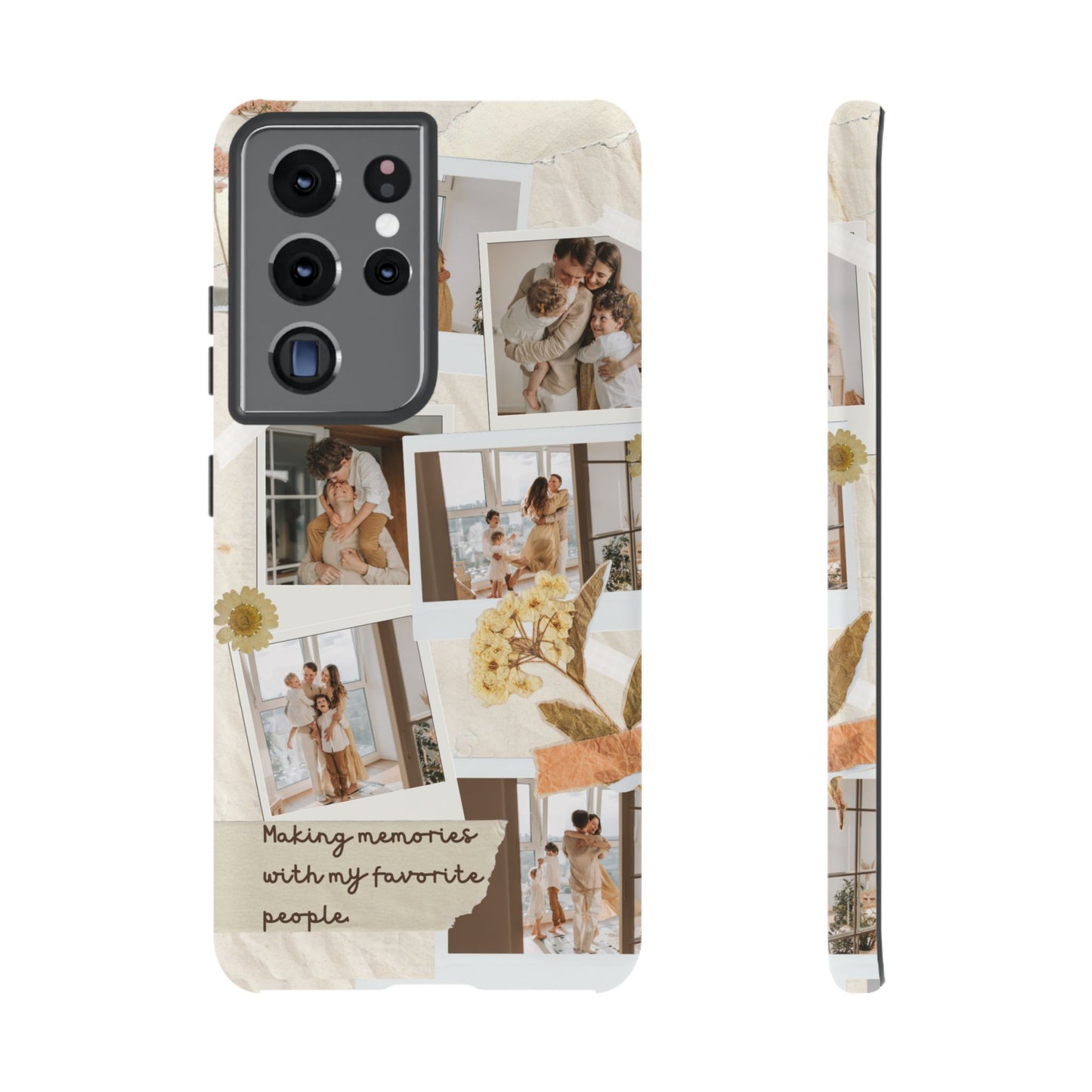Phone Case - Photo Collage, Making Memories with My Favorite People, Custom Design, Gift for Friends and Family