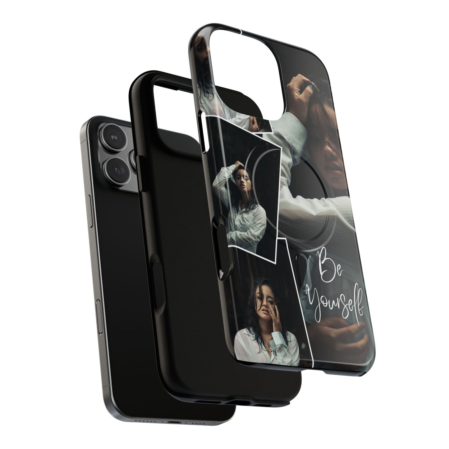 Be Yourself Tough Magnetic Case, Inspirational Phone Cover, Magnetic Case for iPhone, Aesthetic Phone Accessories, Gift for Her, Photo [...]