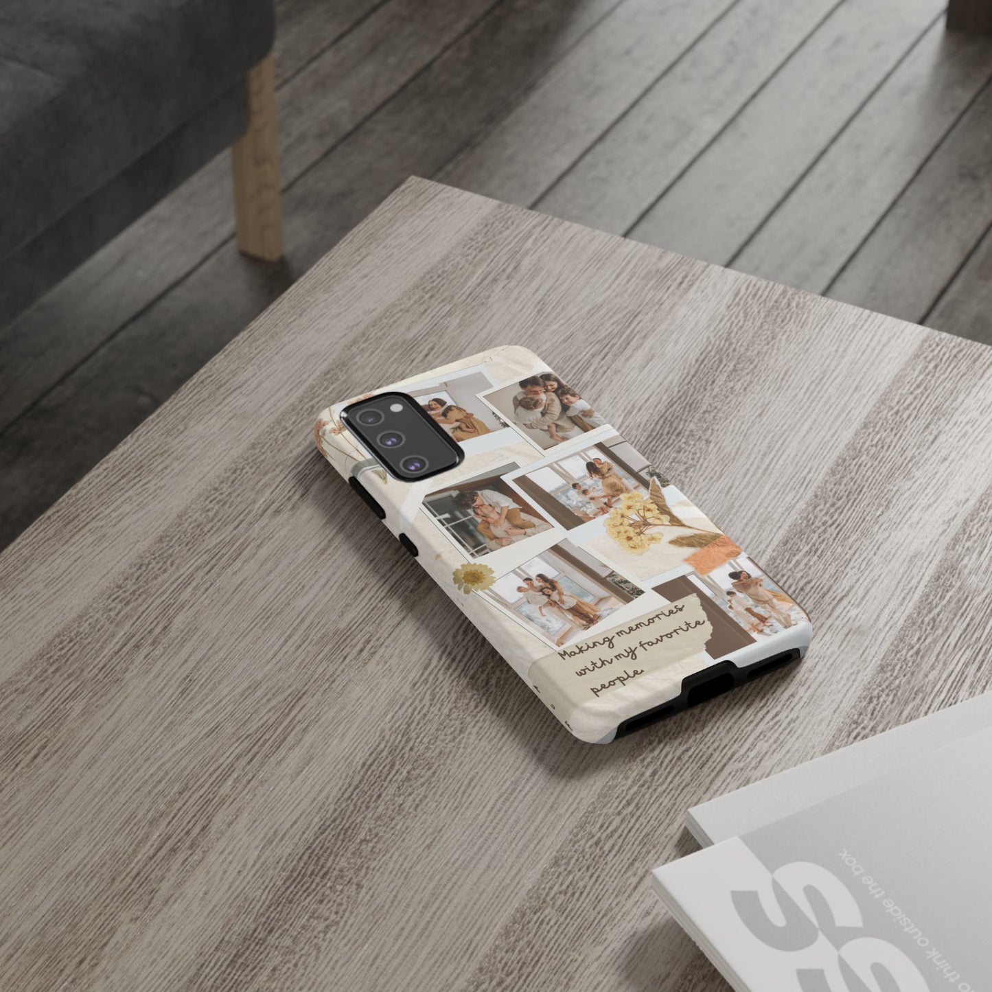 Phone Case - Photo Collage, Making Memories with My Favorite People, Custom Design, Gift for Friends and Family