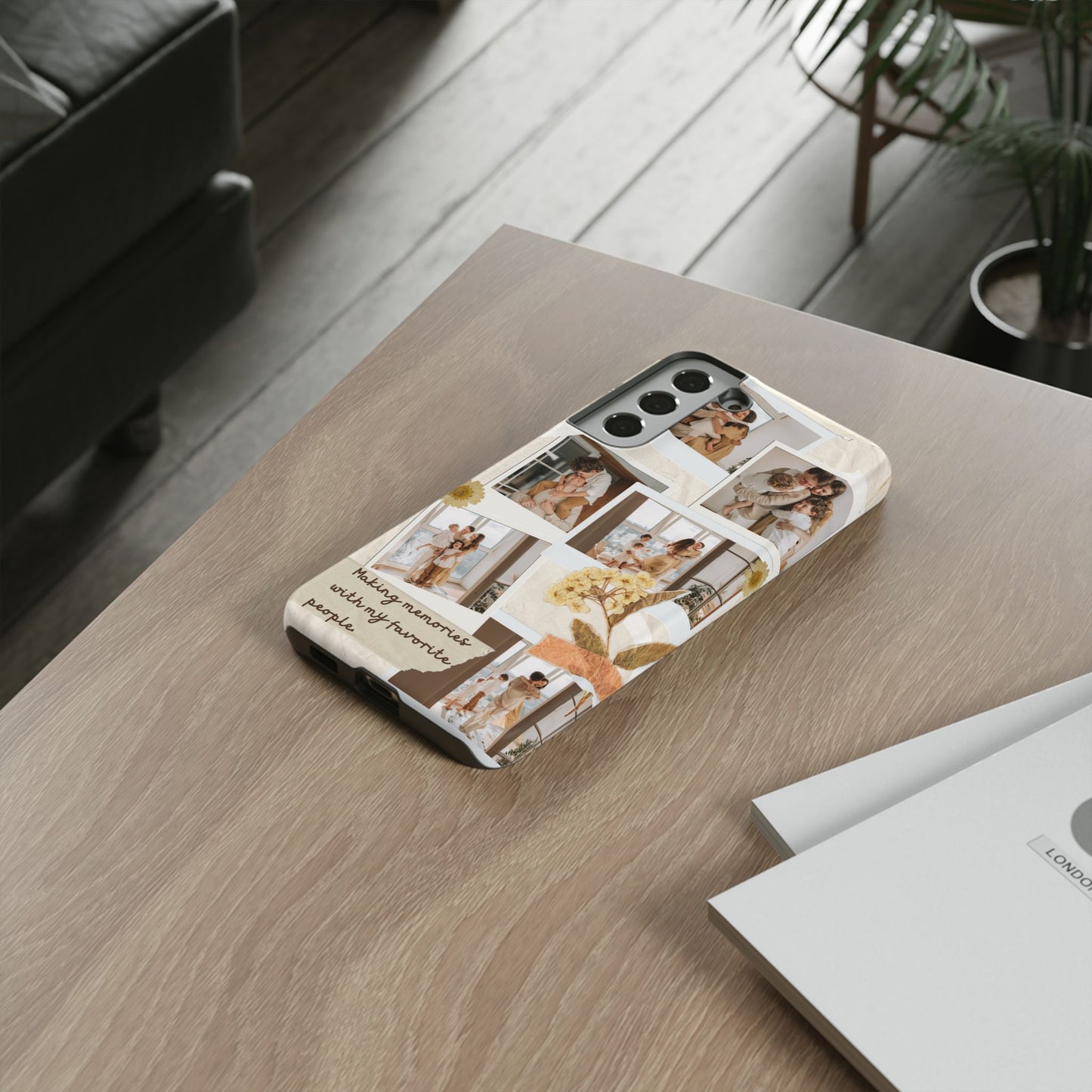 Phone Case - Photo Collage, Making Memories with My Favorite People, Custom Design, Gift for Friends and Family