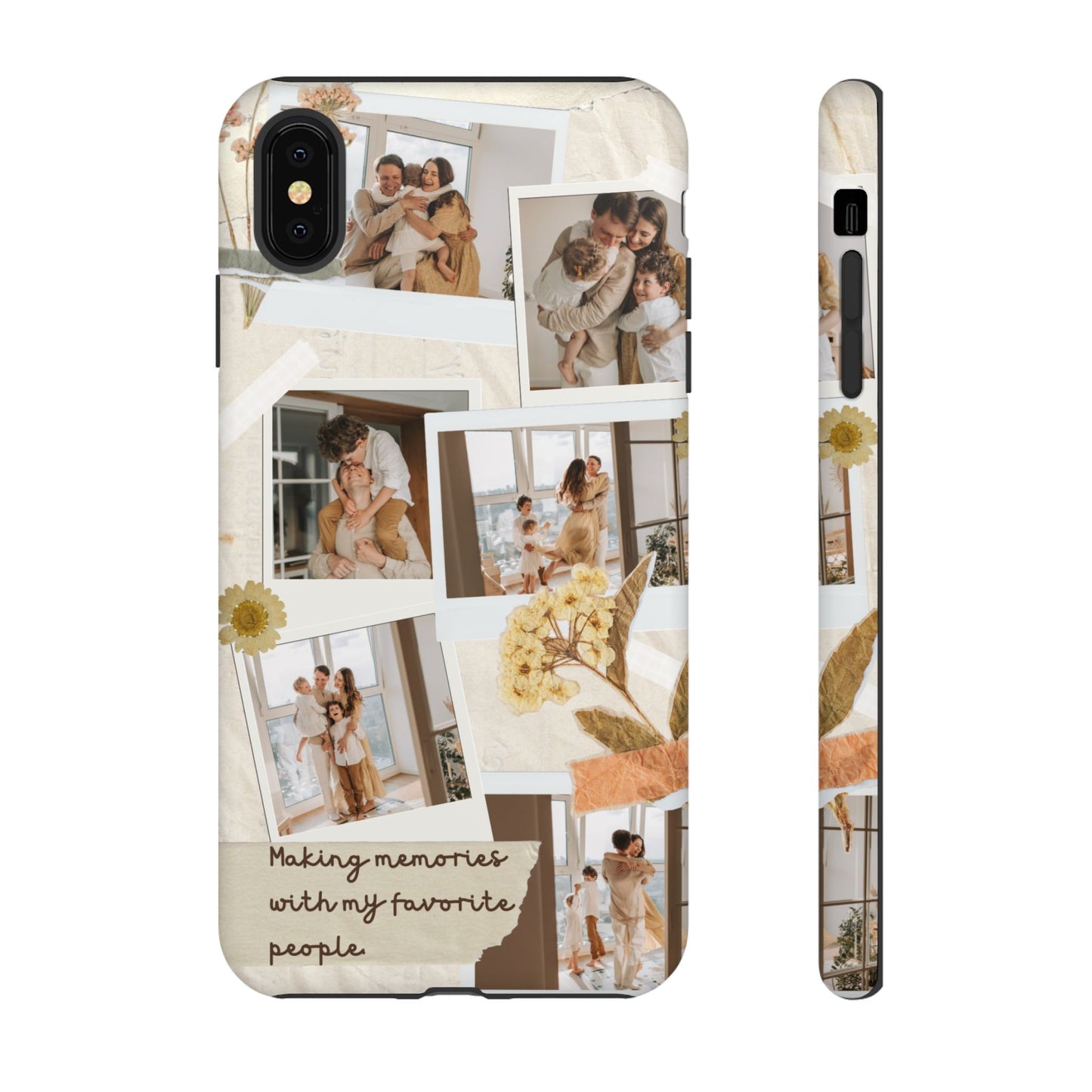 Phone Case - Photo Collage, Making Memories with My Favorite People, Custom Design, Gift for Friends and Family