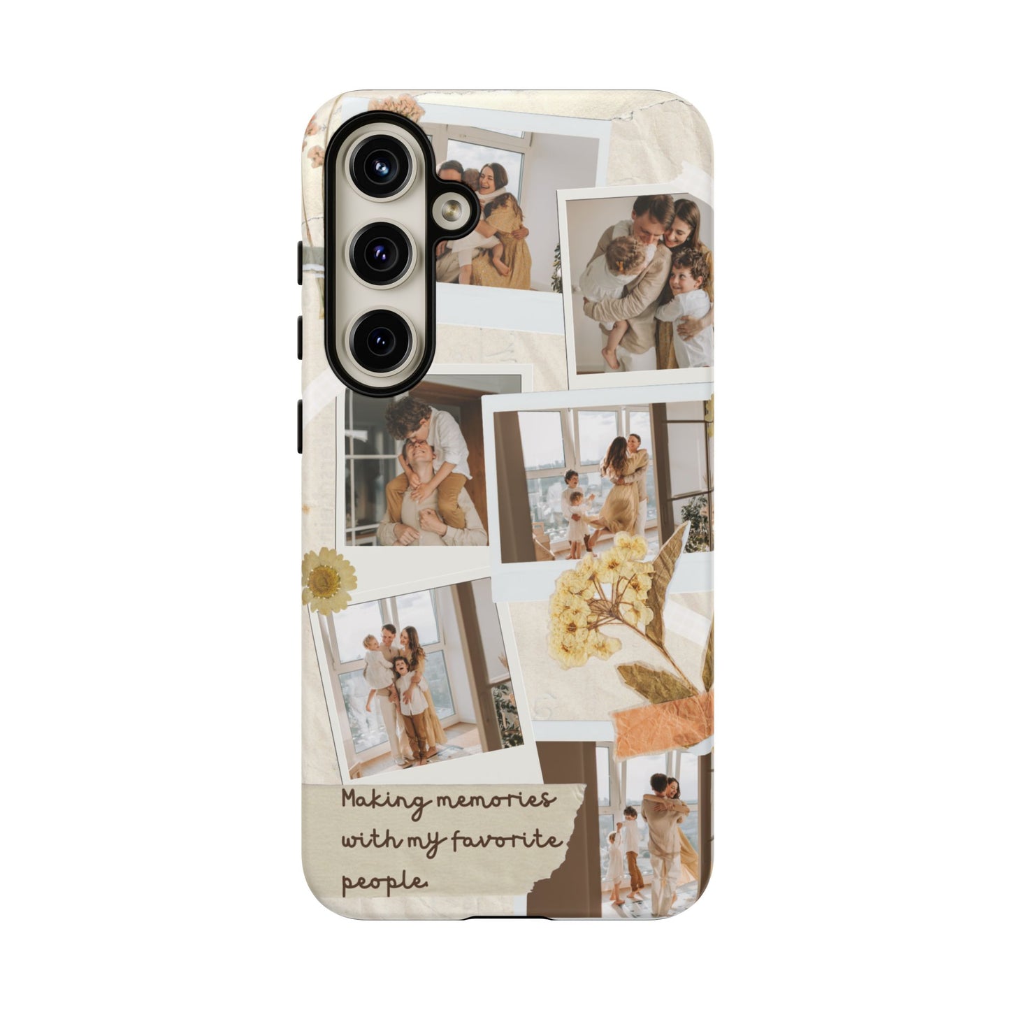 Phone Case - Photo Collage, Making Memories with My Favorite People, Custom Design, Gift for Friends and Family