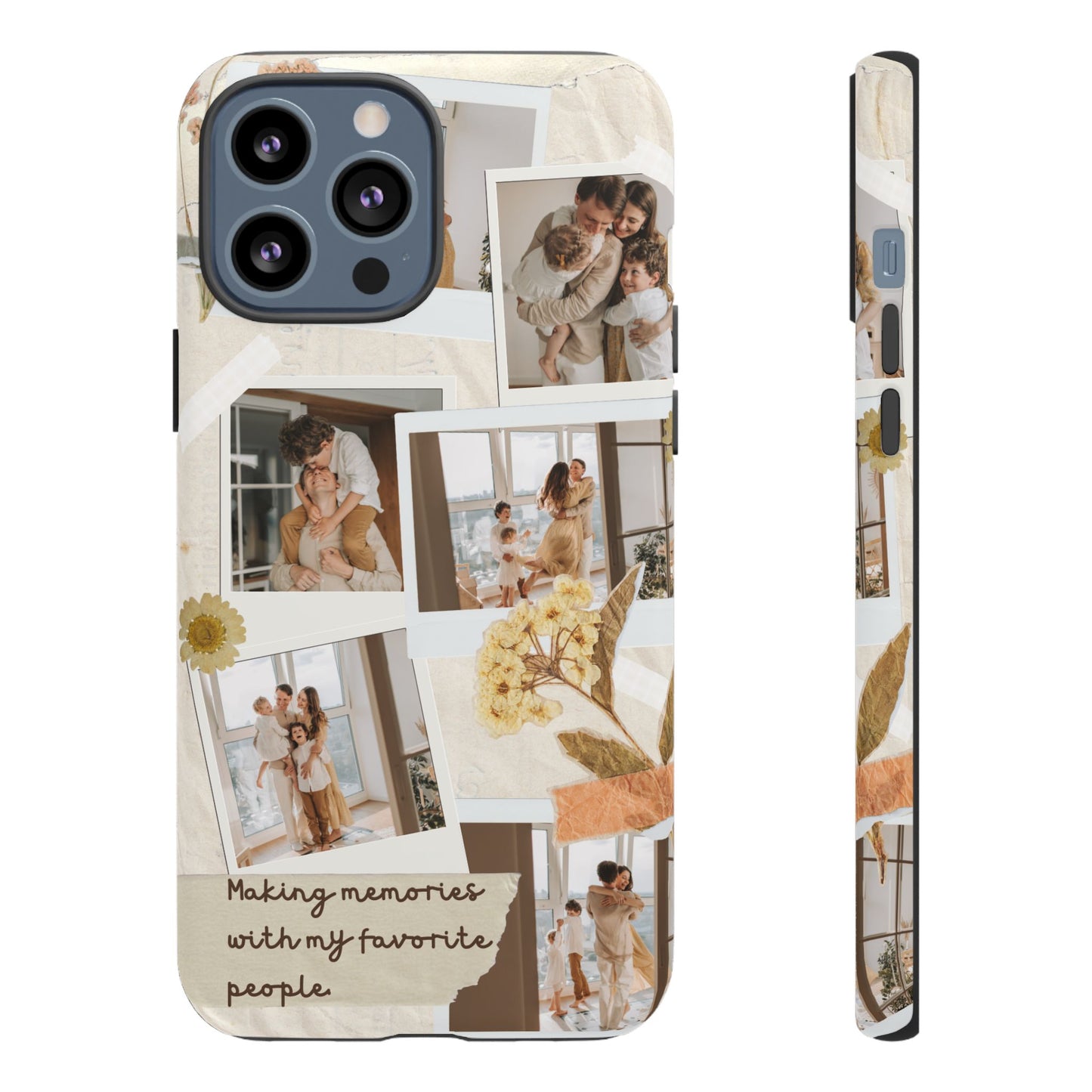 Phone Case - Photo Collage, Making Memories with My Favorite People, Custom Design, Gift for Friends and Family