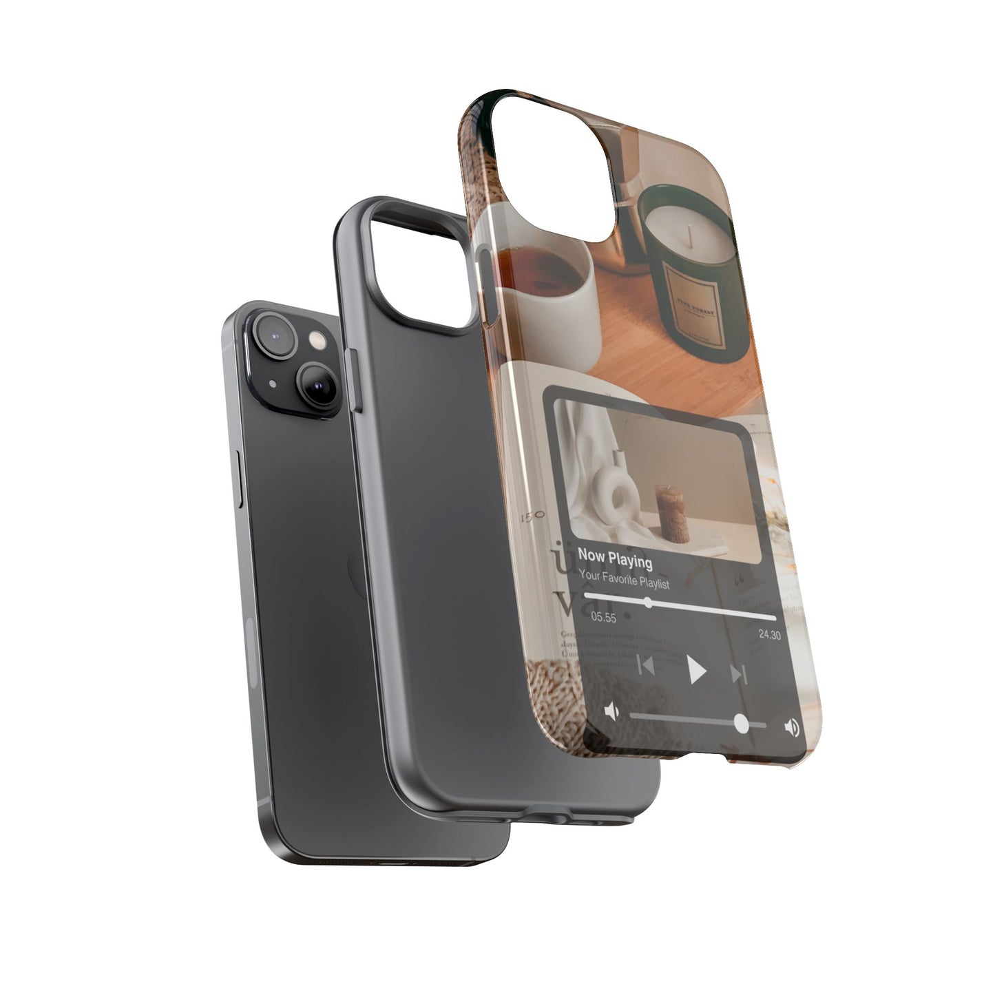 Stylish Phone Case for Music Lovers, Tough Cases, Customizable, Gifts for Her, Tech Accessories, Everyday Style