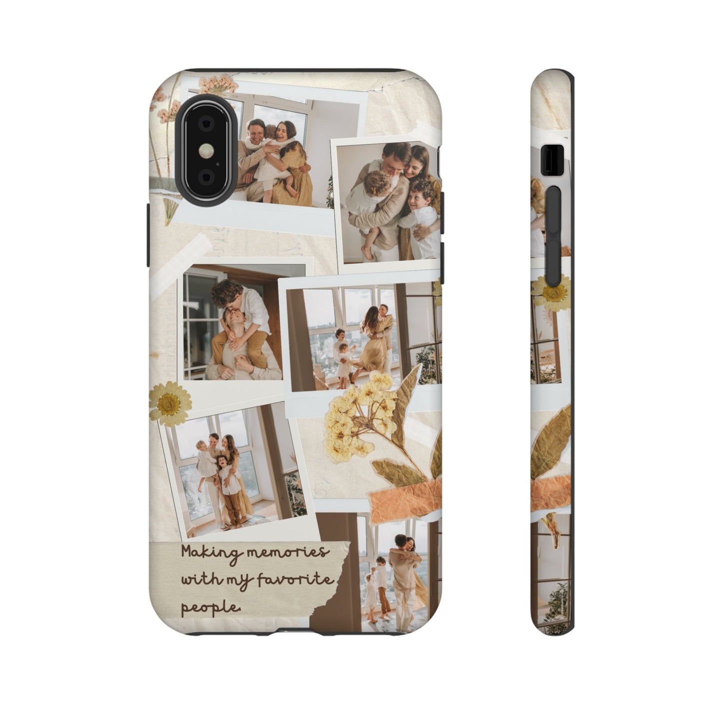 Phone Case - Photo Collage, Making Memories with My Favorite People, Custom Design, Gift for Friends and Family
