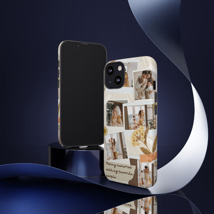 Phone Case - Photo Collage, Making Memories with My Favorite People, Custom Design, Gift for Friends and Family