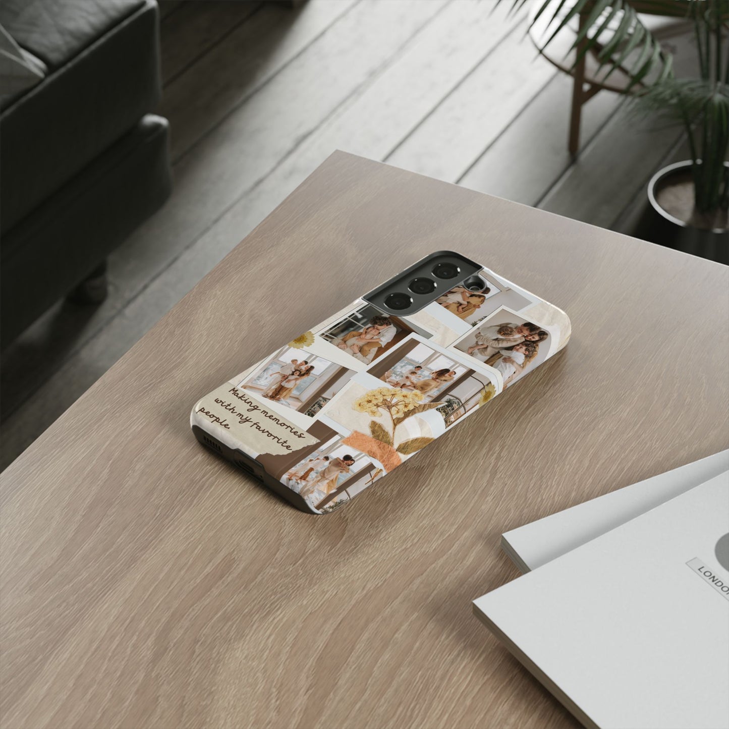 Phone Case - Photo Collage, Making Memories with My Favorite People, Custom Design, Gift for Friends and Family