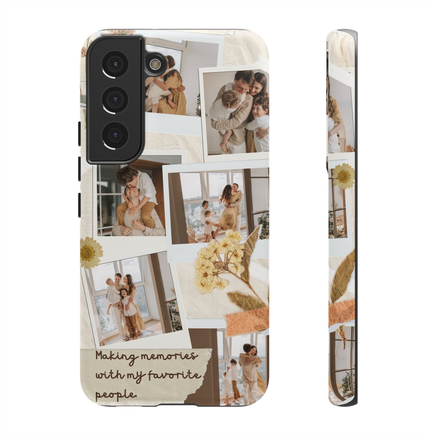 Phone Case - Photo Collage, Making Memories with My Favorite People, Custom Design, Gift for Friends and Family