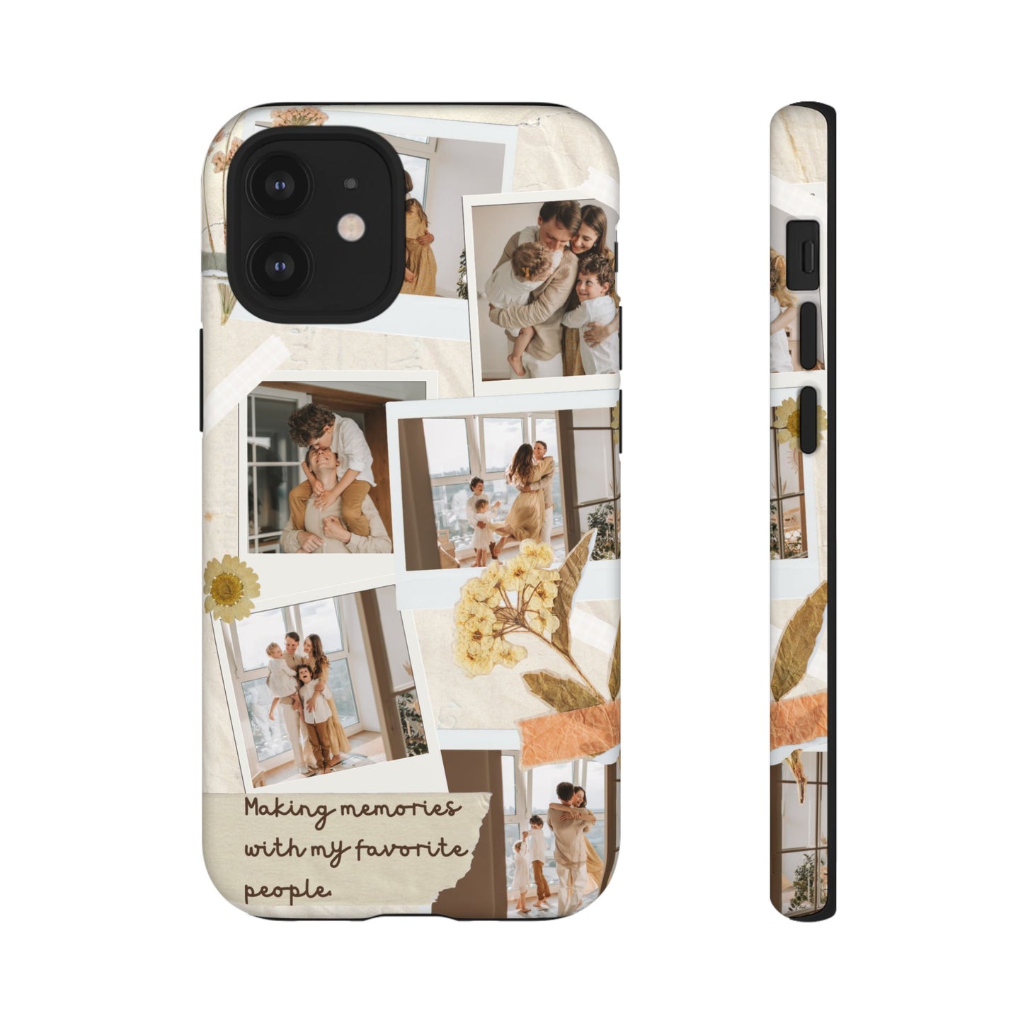 Phone Case - Photo Collage, Making Memories with My Favorite People, Custom Design, Gift for Friends and Family