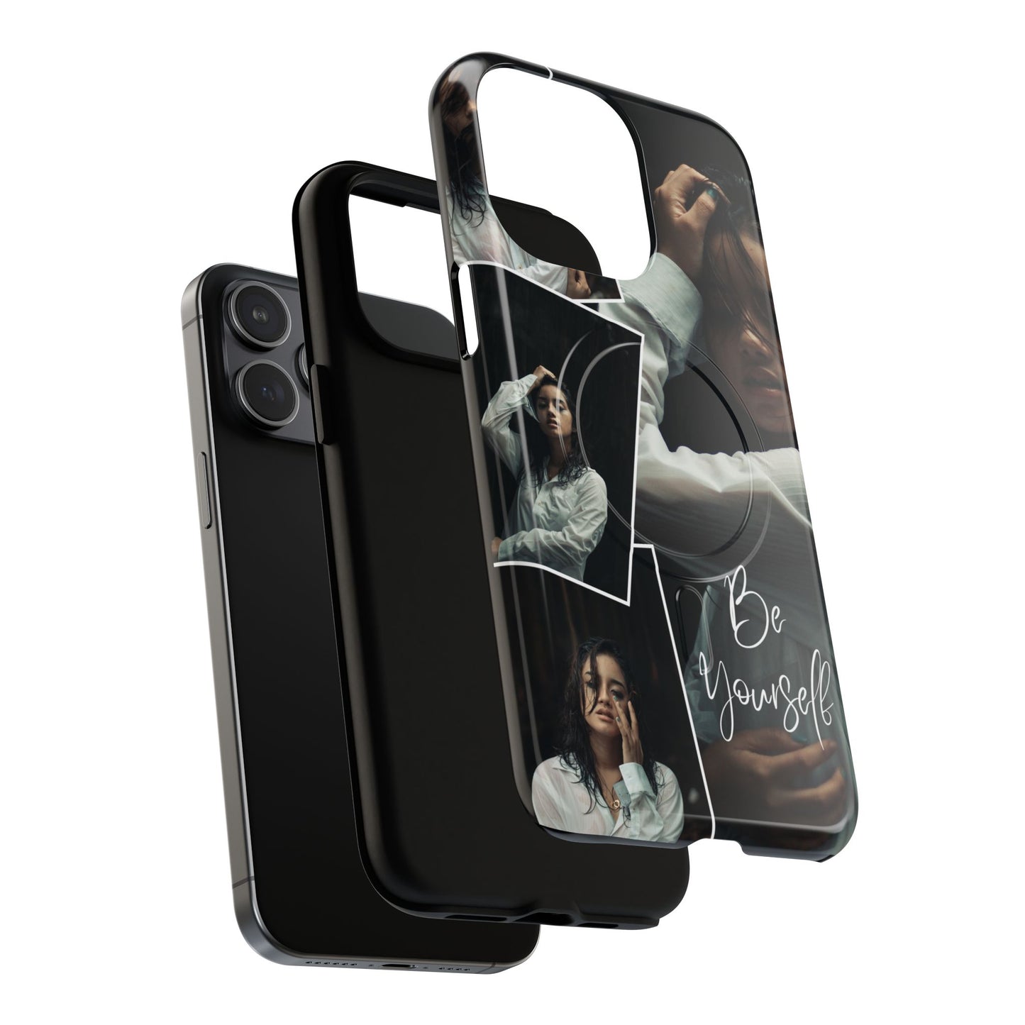 Be Yourself Tough Magnetic Case, Inspirational Phone Cover, Magnetic Case for iPhone, Aesthetic Phone Accessories, Gift for Her, Photo [...]
