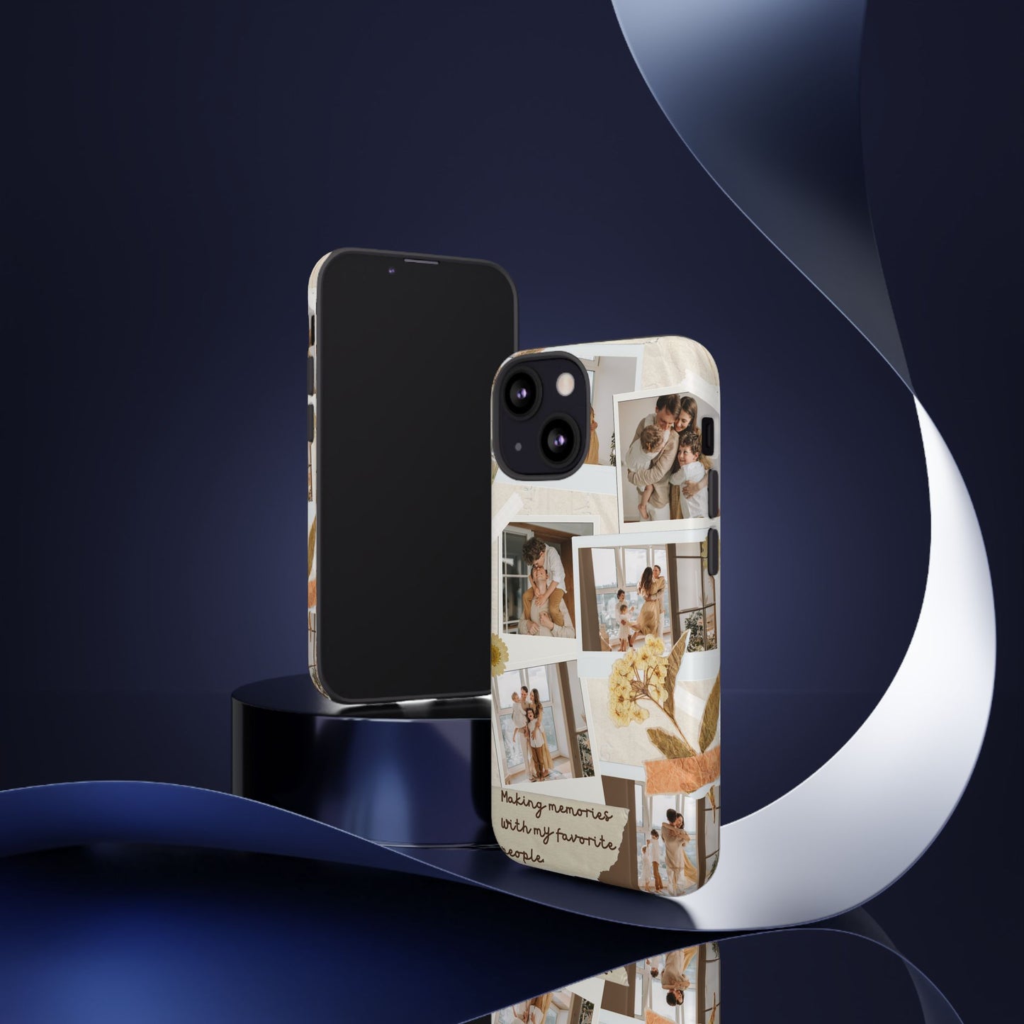 Phone Case - Photo Collage, Making Memories with My Favorite People, Custom Design, Gift for Friends and Family