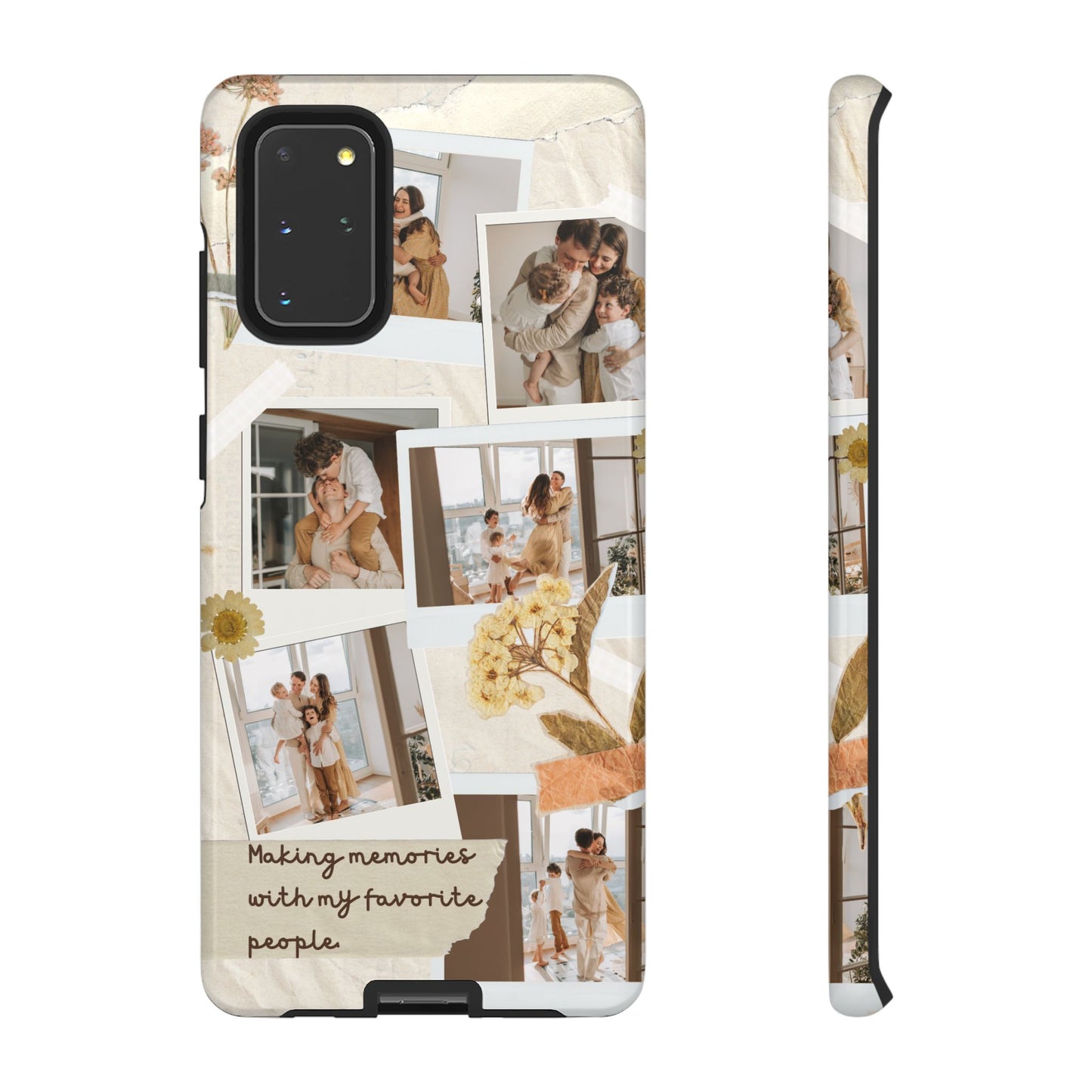 Phone Case - Photo Collage, Making Memories with My Favorite People, Custom Design, Gift for Friends and Family