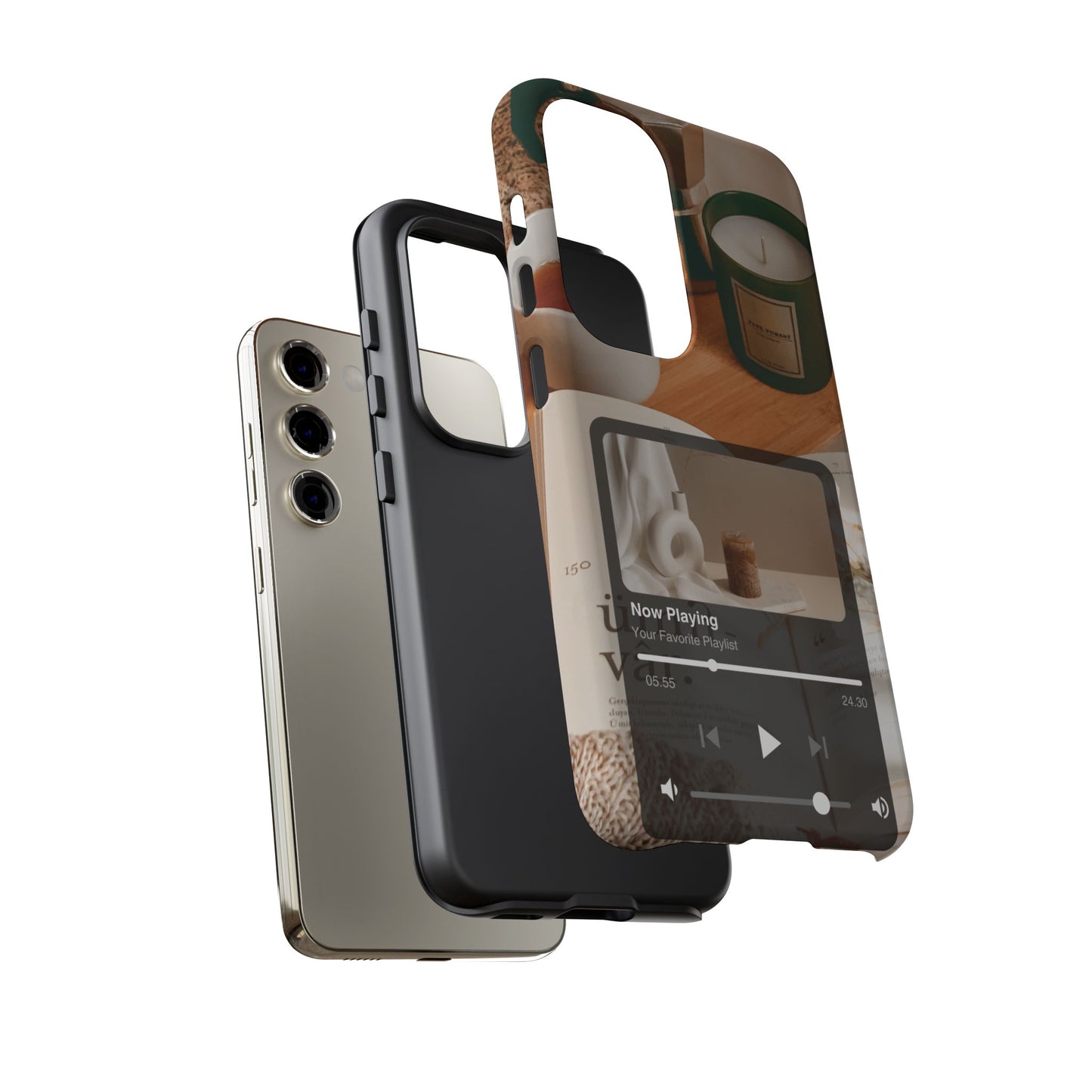 Stylish Phone Case for Music Lovers, Tough Cases, Customizable, Gifts for Her, Tech Accessories, Everyday Style
