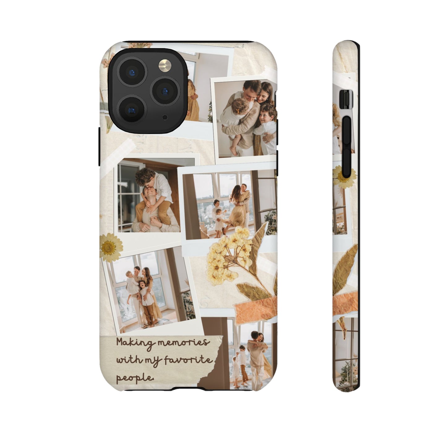 Phone Case - Photo Collage, Making Memories with My Favorite People, Custom Design, Gift for Friends and Family