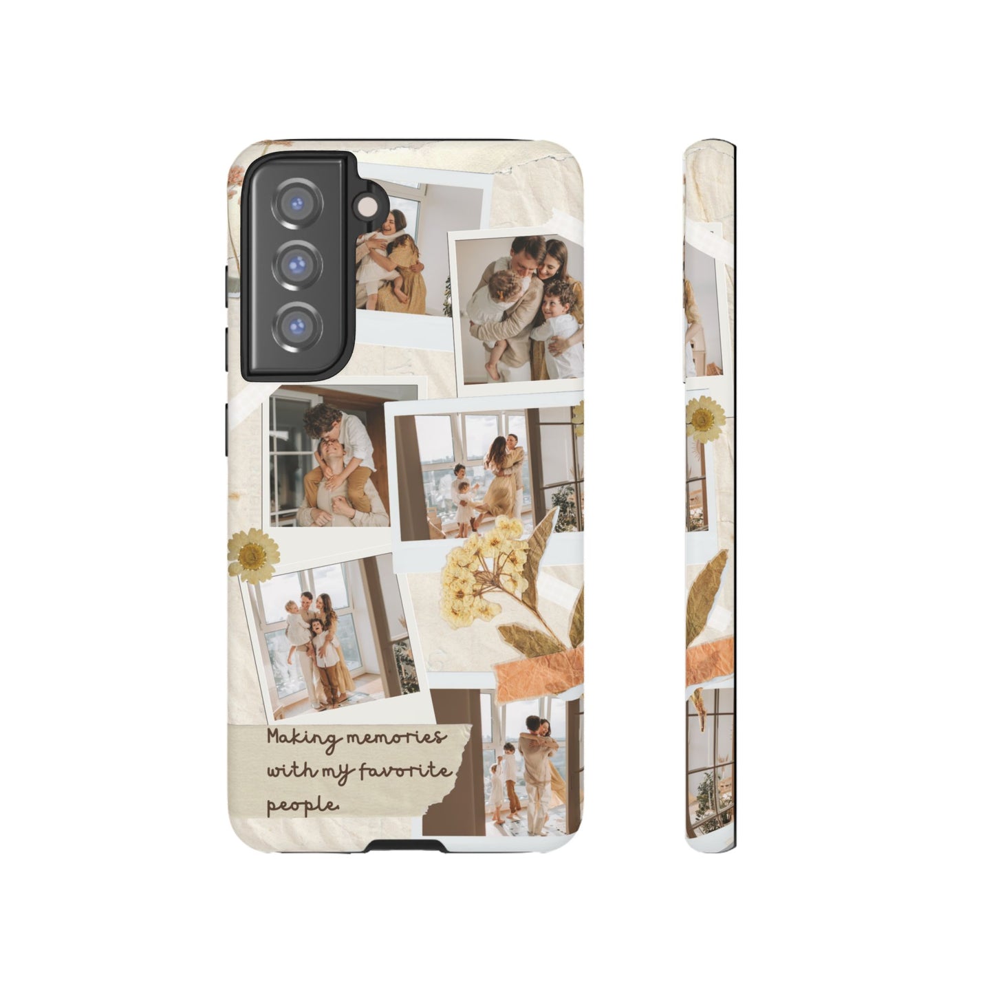 Phone Case - Photo Collage, Making Memories with My Favorite People, Custom Design, Gift for Friends and Family