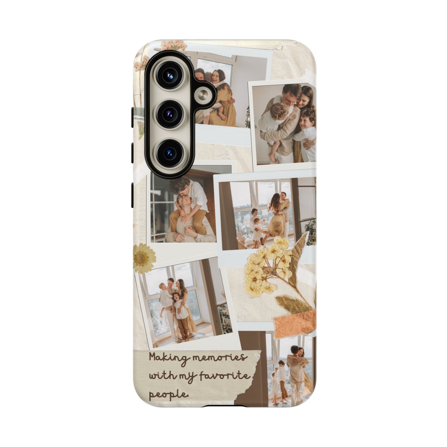 Phone Case - Photo Collage, Making Memories with My Favorite People, Custom Design, Gift for Friends and Family