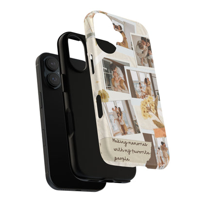 Phone Case - Photo Collage, Making Memories with My Favorite People, Custom Design, Gift for Friends and Family