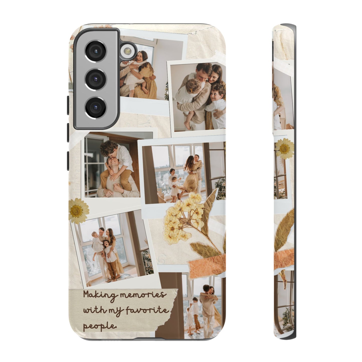 Phone Case - Photo Collage, Making Memories with My Favorite People, Custom Design, Gift for Friends and Family