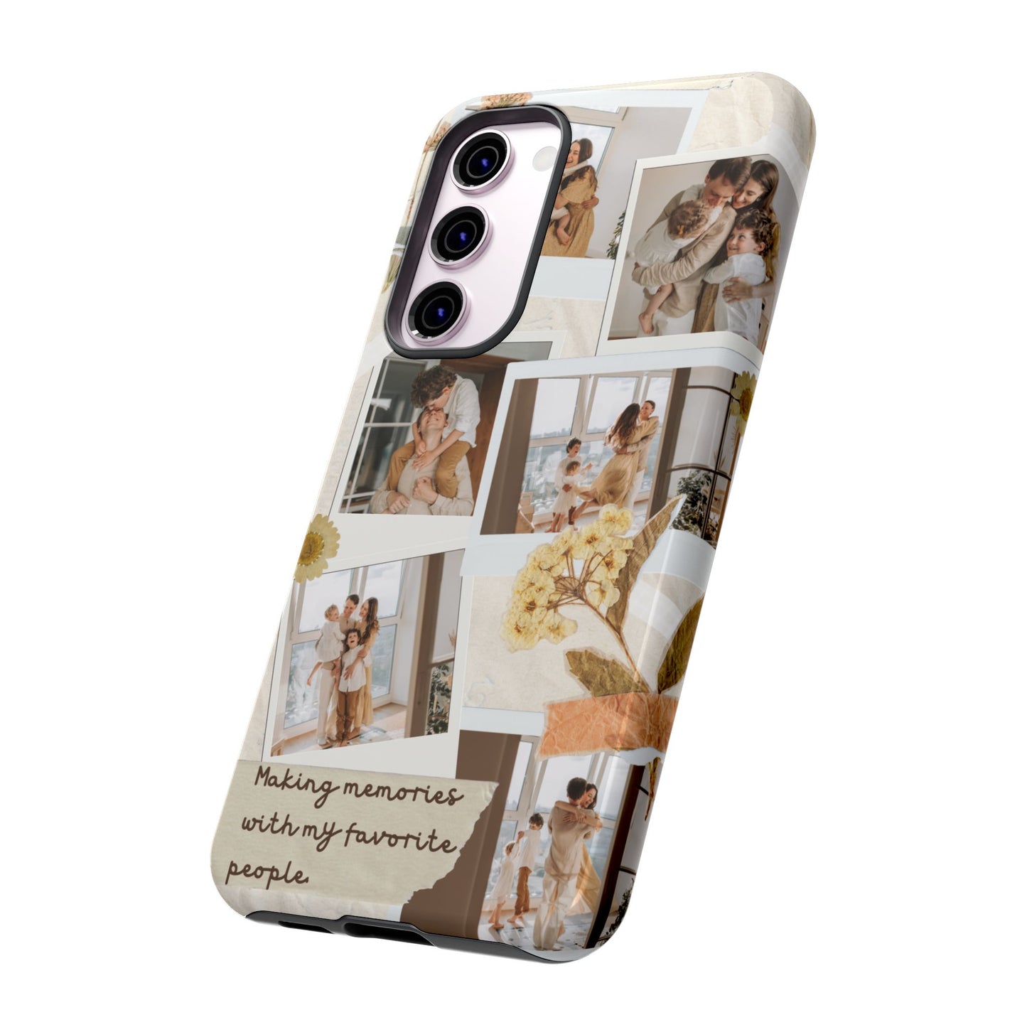 Phone Case - Photo Collage, Making Memories with My Favorite People, Custom Design, Gift for Friends and Family