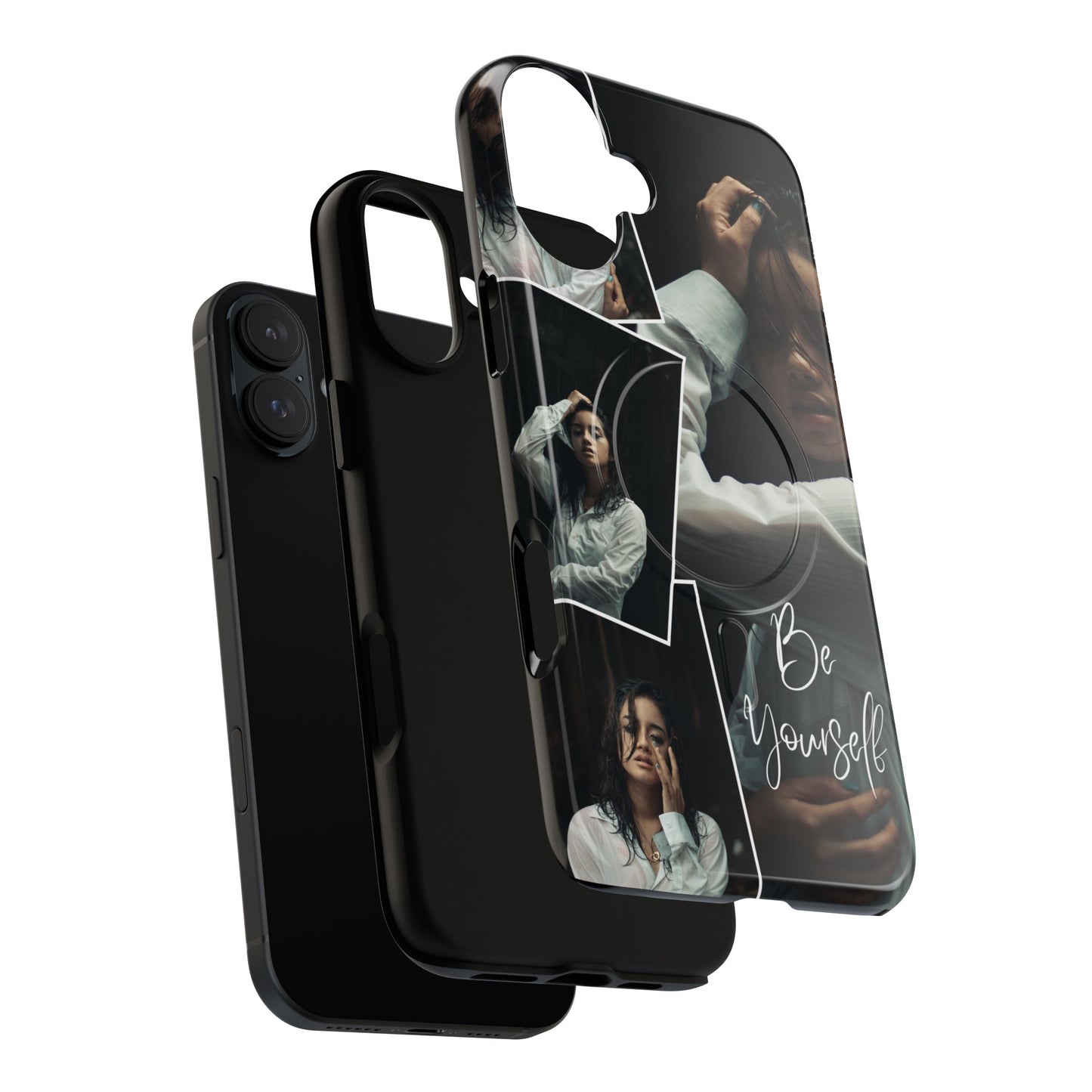 Be Yourself Tough Magnetic Case, Inspirational Phone Cover, Magnetic Case for iPhone, Aesthetic Phone Accessories, Gift for Her, Photo [...]