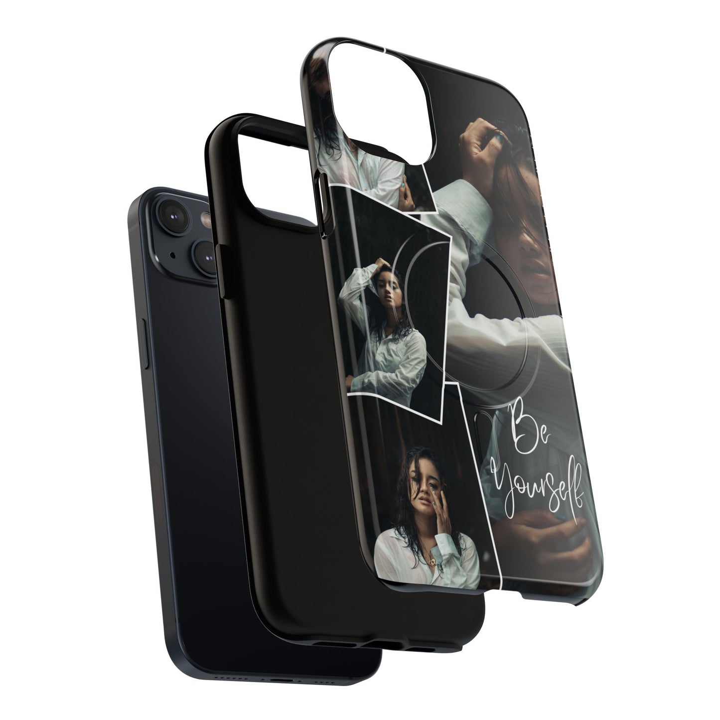 Be Yourself Tough Magnetic Case, Inspirational Phone Cover, Magnetic Case for iPhone, Aesthetic Phone Accessories, Gift for Her, Photo [...]