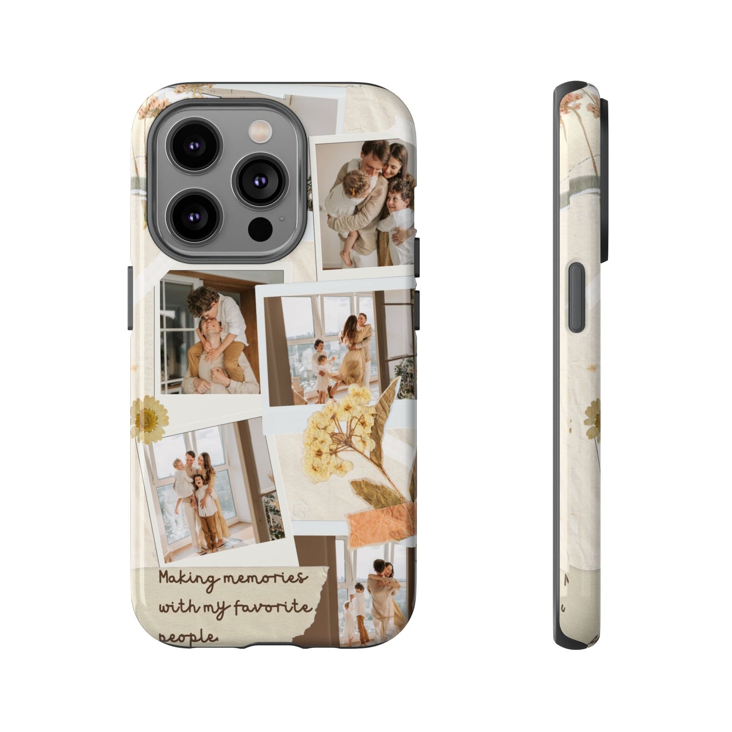 Phone Case - Photo Collage, Making Memories with My Favorite People, Custom Design, Gift for Friends and Family