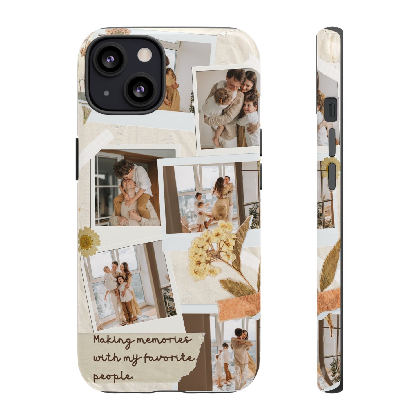 Phone Case - Photo Collage, Making Memories with My Favorite People, Custom Design, Gift for Friends and Family