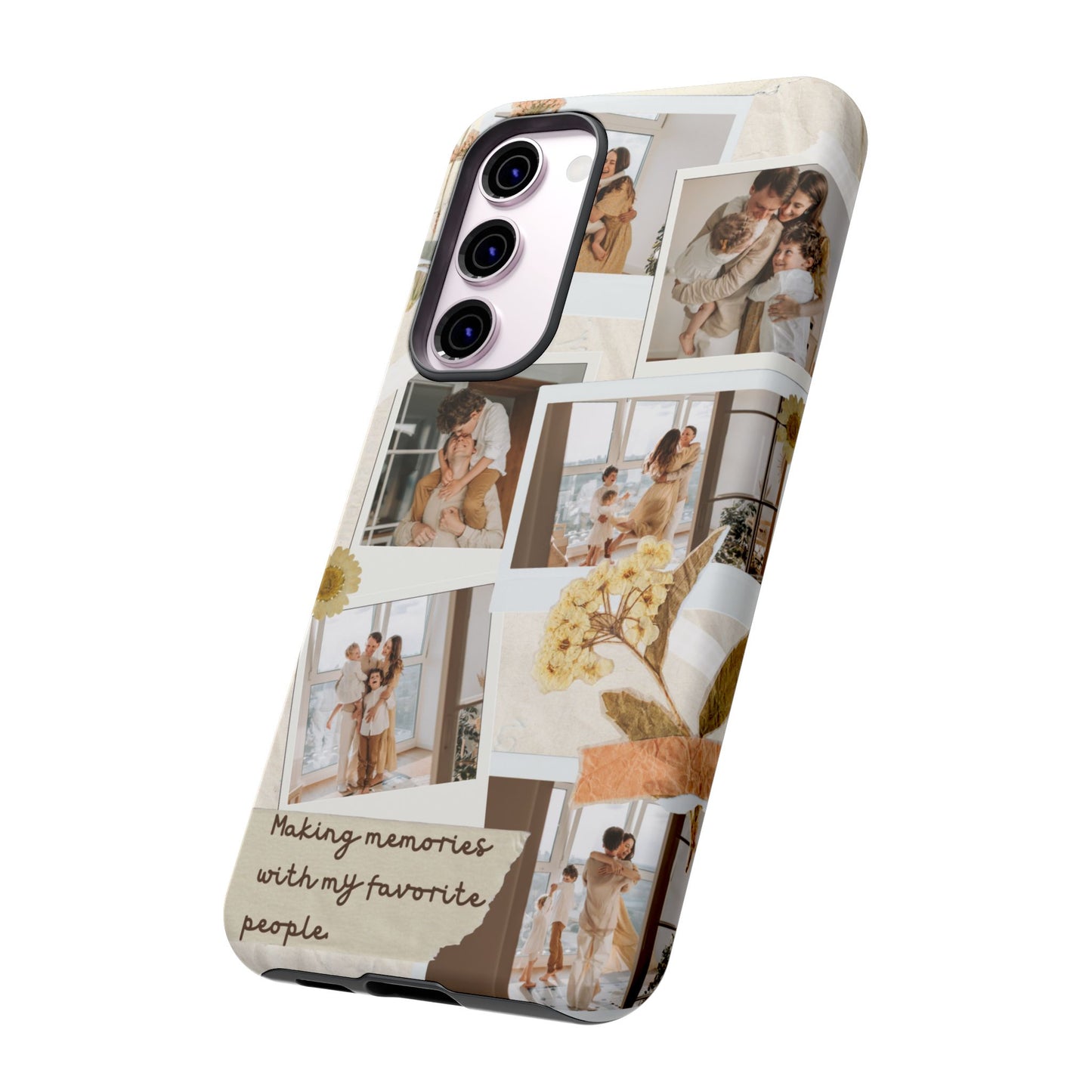 Phone Case - Photo Collage, Making Memories with My Favorite People, Custom Design, Gift for Friends and Family