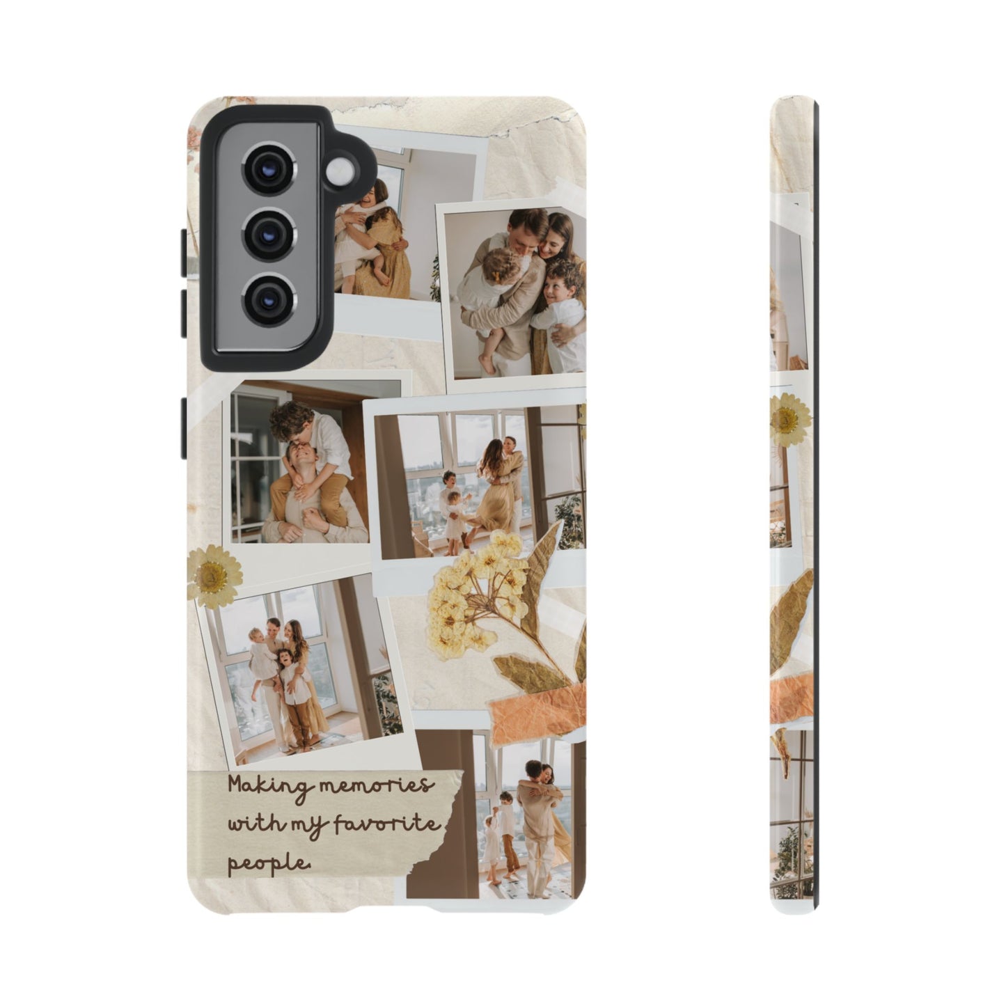Phone Case - Photo Collage, Making Memories with My Favorite People, Custom Design, Gift for Friends and Family
