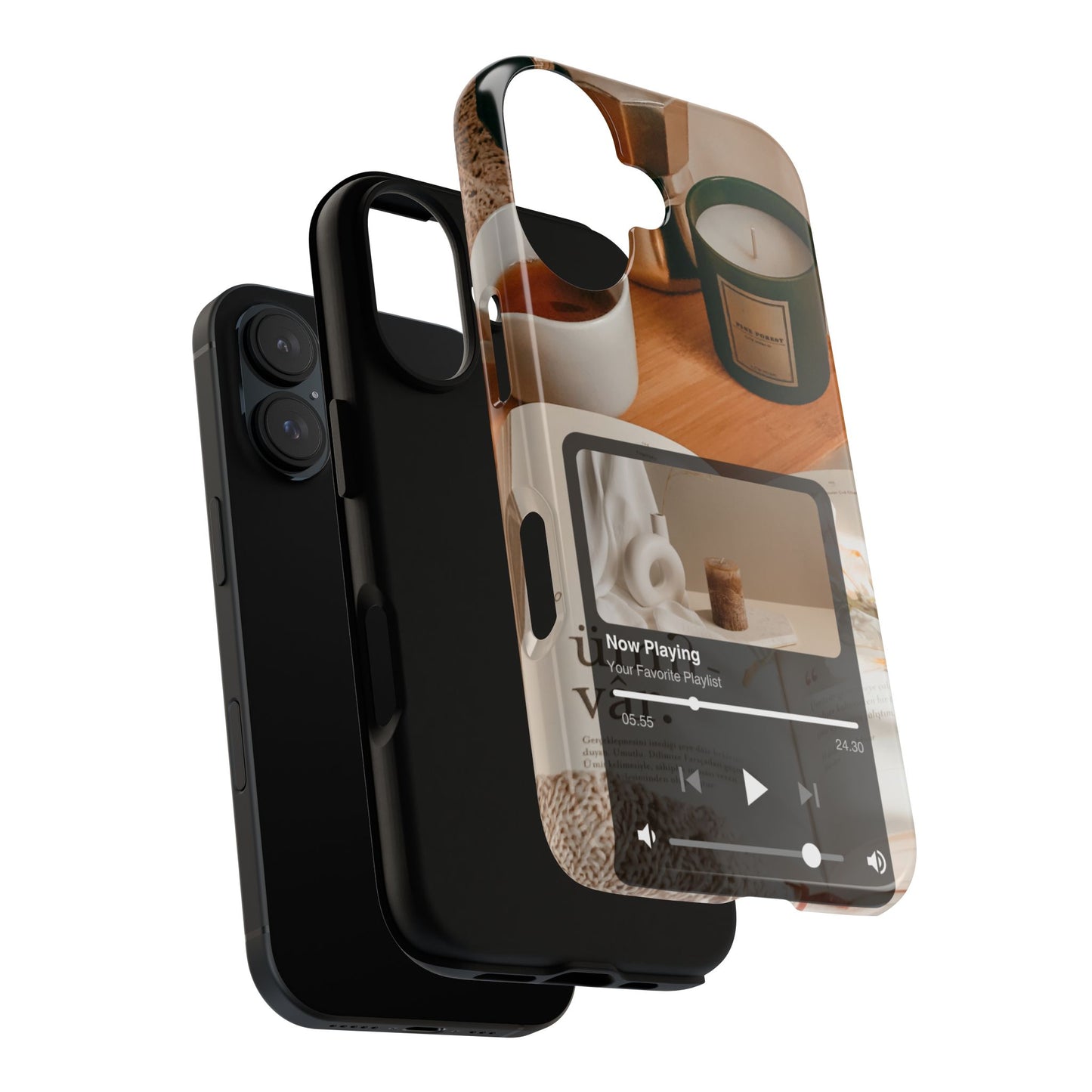 Stylish Phone Case for Music Lovers, Tough Cases, Customizable, Gifts for Her, Tech Accessories, Everyday Style