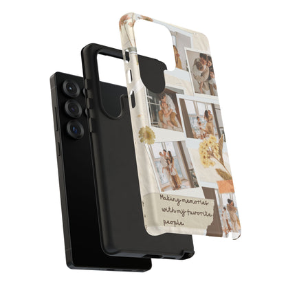 Phone Case - Photo Collage, Making Memories with My Favorite People, Custom Design, Gift for Friends and Family
