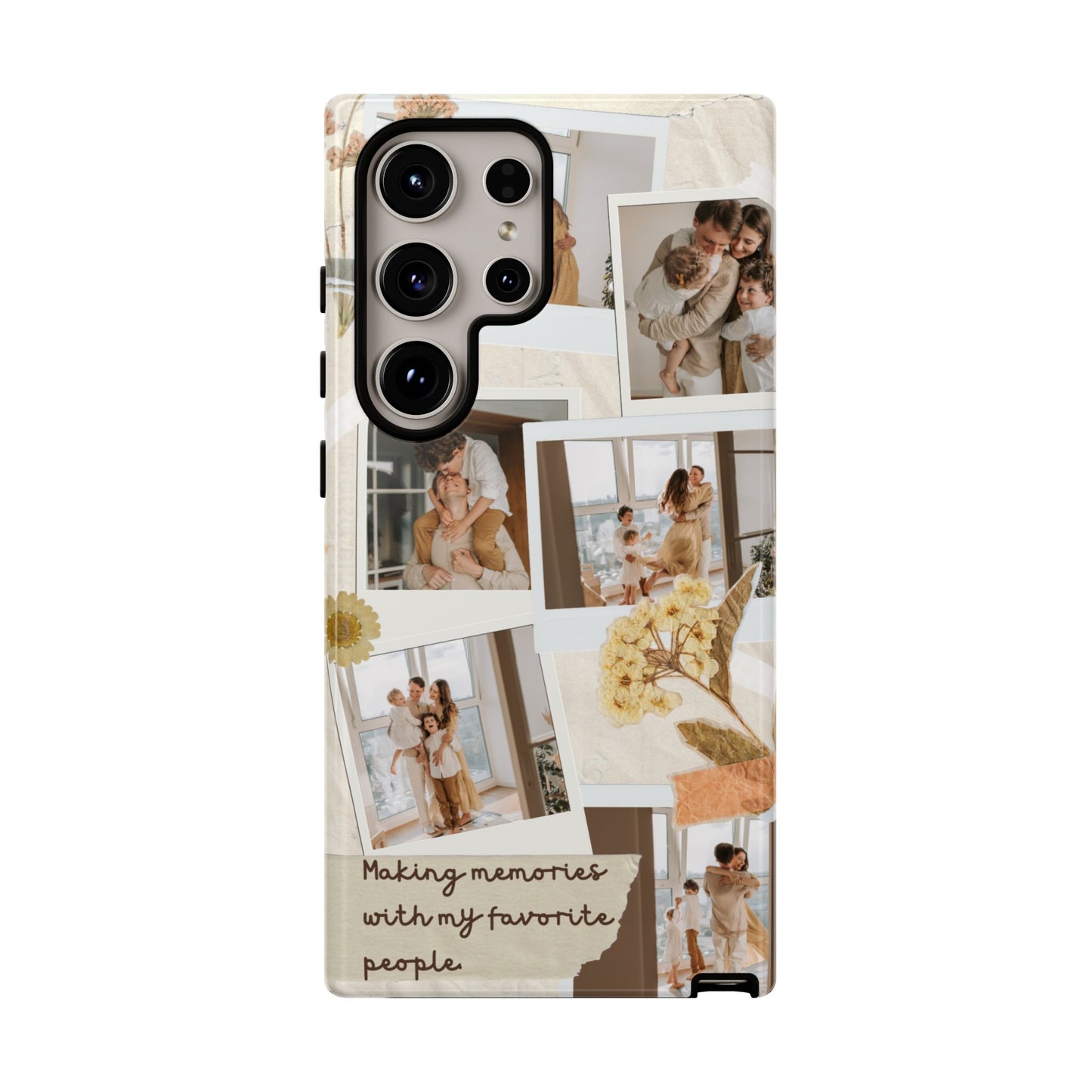 Phone Case - Photo Collage, Making Memories with My Favorite People, Custom Design, Gift for Friends and Family