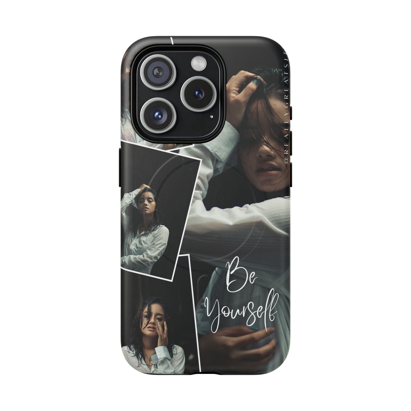 Be Yourself Tough Magnetic Case, Inspirational Phone Cover, Magnetic Case for iPhone, Aesthetic Phone Accessories, Gift for Her, Photo [...]