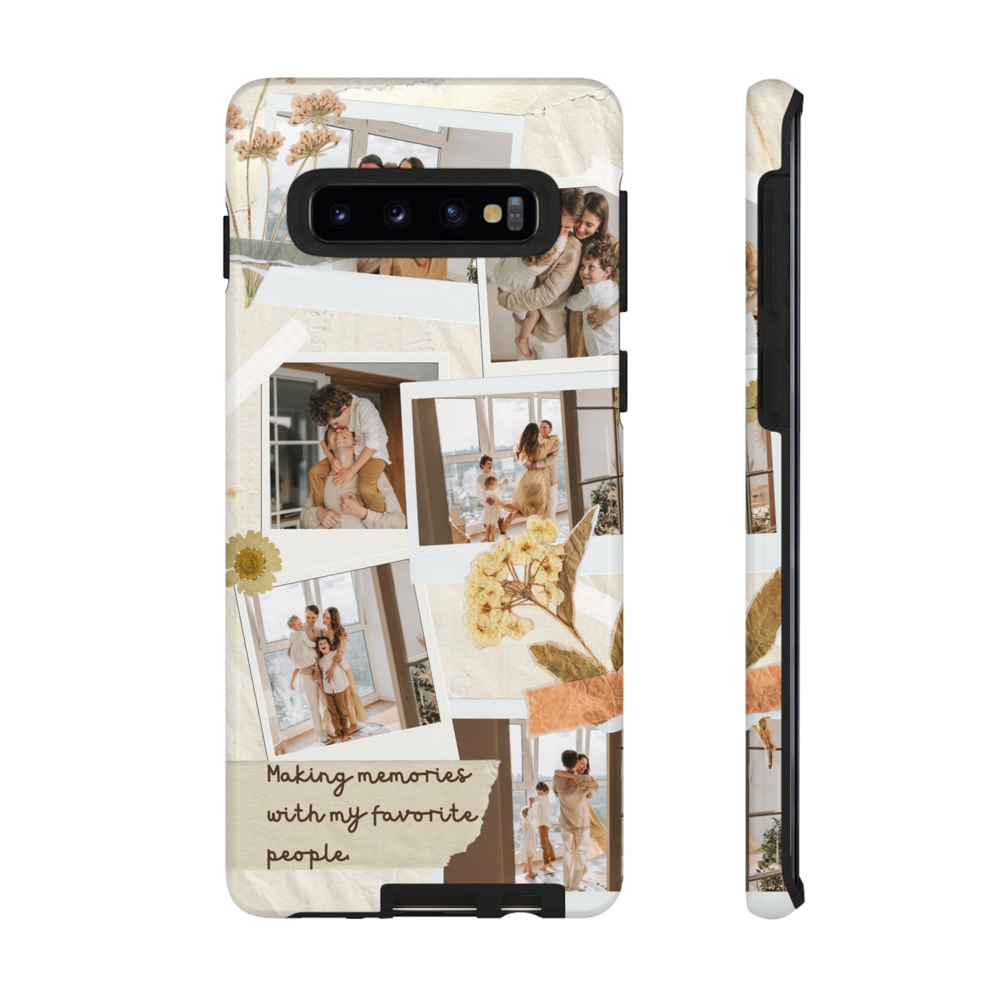 Phone Case - Photo Collage, Making Memories with My Favorite People, Custom Design, Gift for Friends and Family