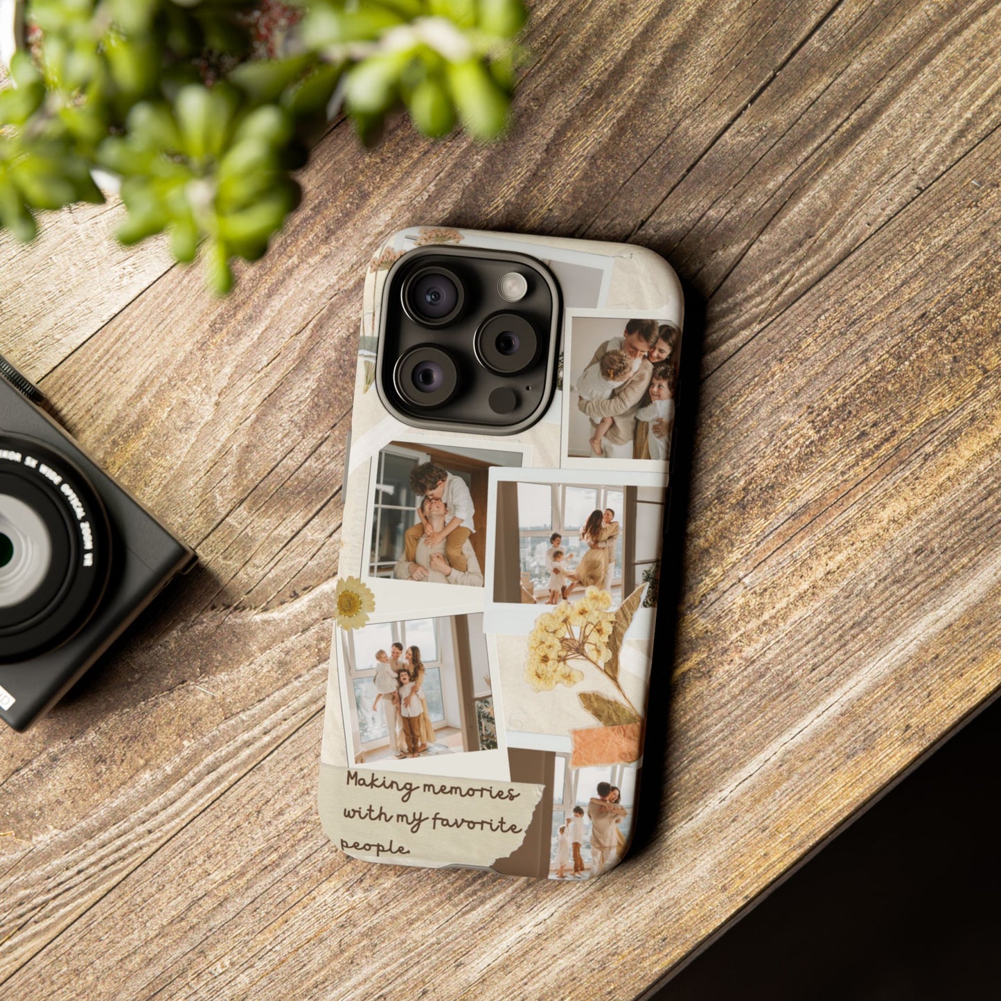 Phone Case - Photo Collage, Making Memories with My Favorite People, Custom Design, Gift for Friends and Family
