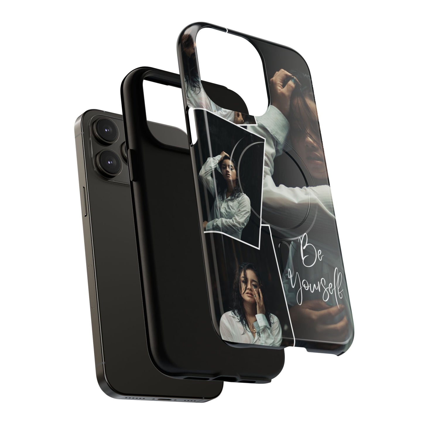 Be Yourself Tough Magnetic Case, Inspirational Phone Cover, Magnetic Case for iPhone, Aesthetic Phone Accessories, Gift for Her, Photo [...]